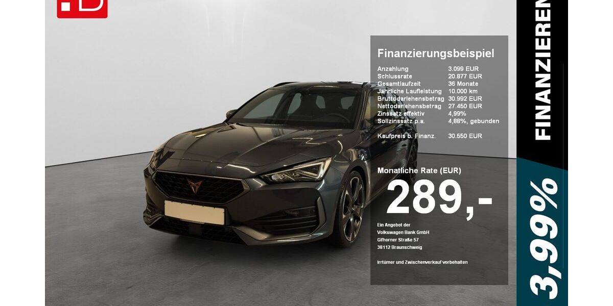 Cupra Leon 31.732 km 30.190 &euro; Regensburg 93055
