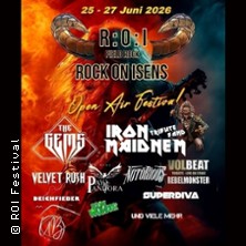 R:O:I Rock On Isens Festival - Velvet Rush 26.06.2026 R.O.I. Rock On Isens