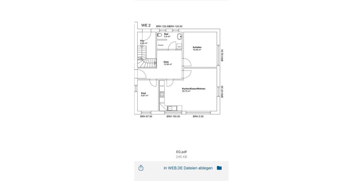 Bugalow 3 Zimmerwohnung Erstbezug 3 zimmer