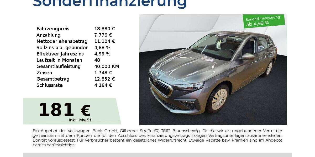 Skoda Scala 26.750 km 18.980 &euro; Nürnberg 90441