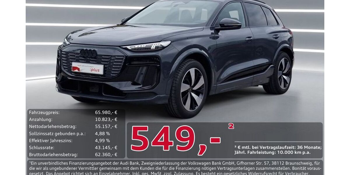 Audi Q6 e-tron 30.700 km 62.980 &euro; Ingolstadt 85057