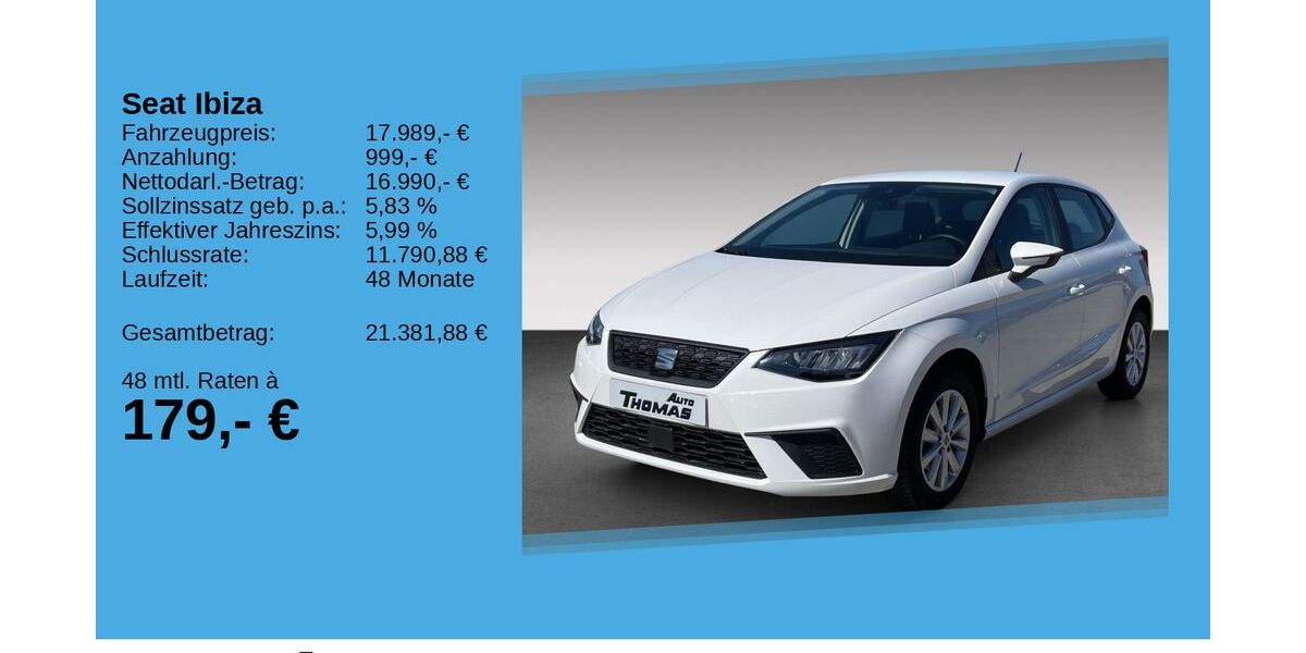 Seat Ibiza 25.920 km 16.990 &euro; Bonn 53227
