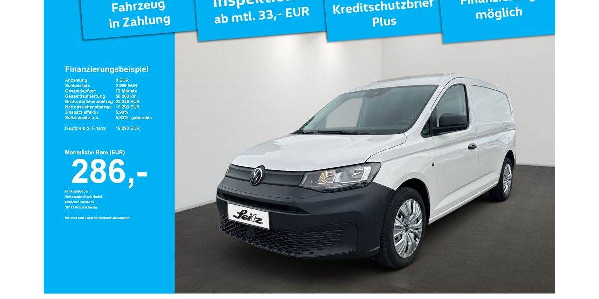 VW Caddy Maxi 38.205 km 19.290 &euro; Weingarten 88250
