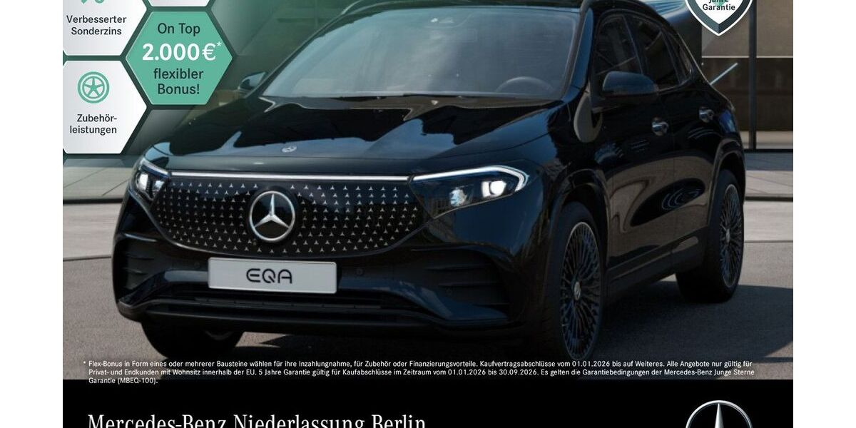 Mercedes-Benz EQA 13.119 km 46.990 &euro; Berlin 13509
