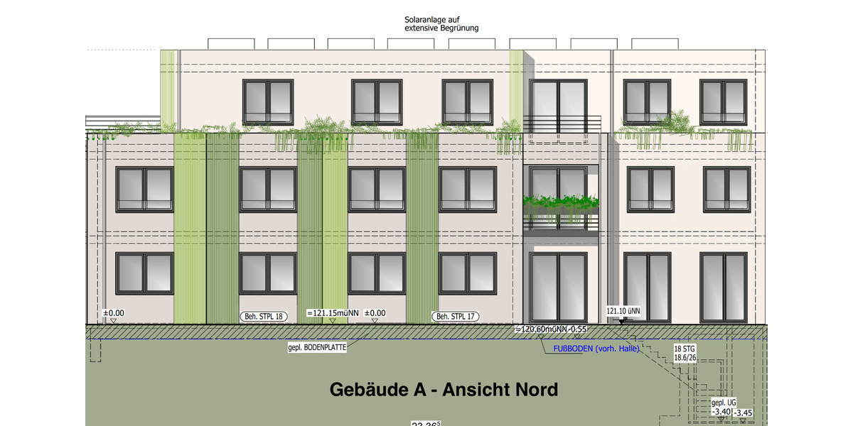Erdgeschoßwohnung Mainz Oberstadt - 3 Zimmer, 71 m&sup2;, 403.736&euro; | Angebot:25279326