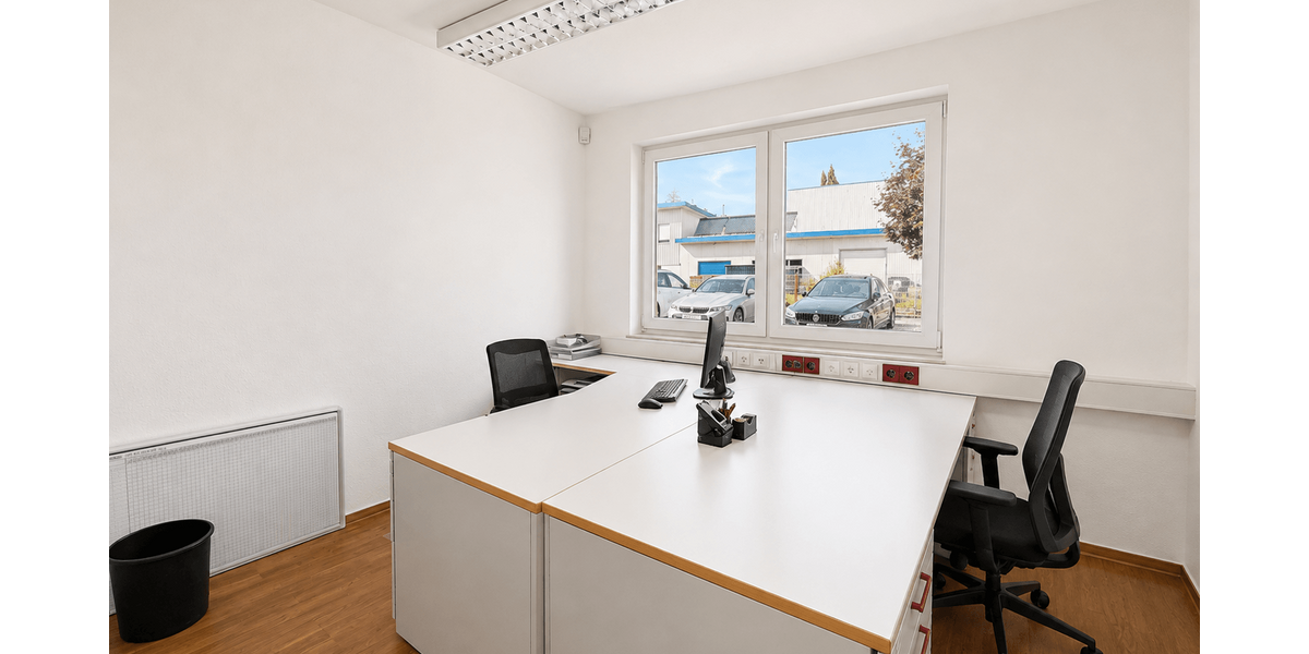 Renditeobjekt im Gewerbegebiet: Büro, kleines Lager und Wohnen mit PV-Anlage auf ca. 2.438 m² - Gewerbeobjekt Bad Oeynhausen Dehme | Angebot:27333800
