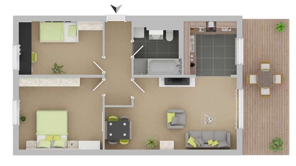 Wohnung zum Kaufen in Münster 425.000 € 68.74 m²