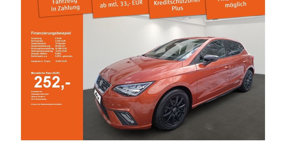 Seat Ibiza 37.000 km 16.870 &euro; Lindenberg 88161