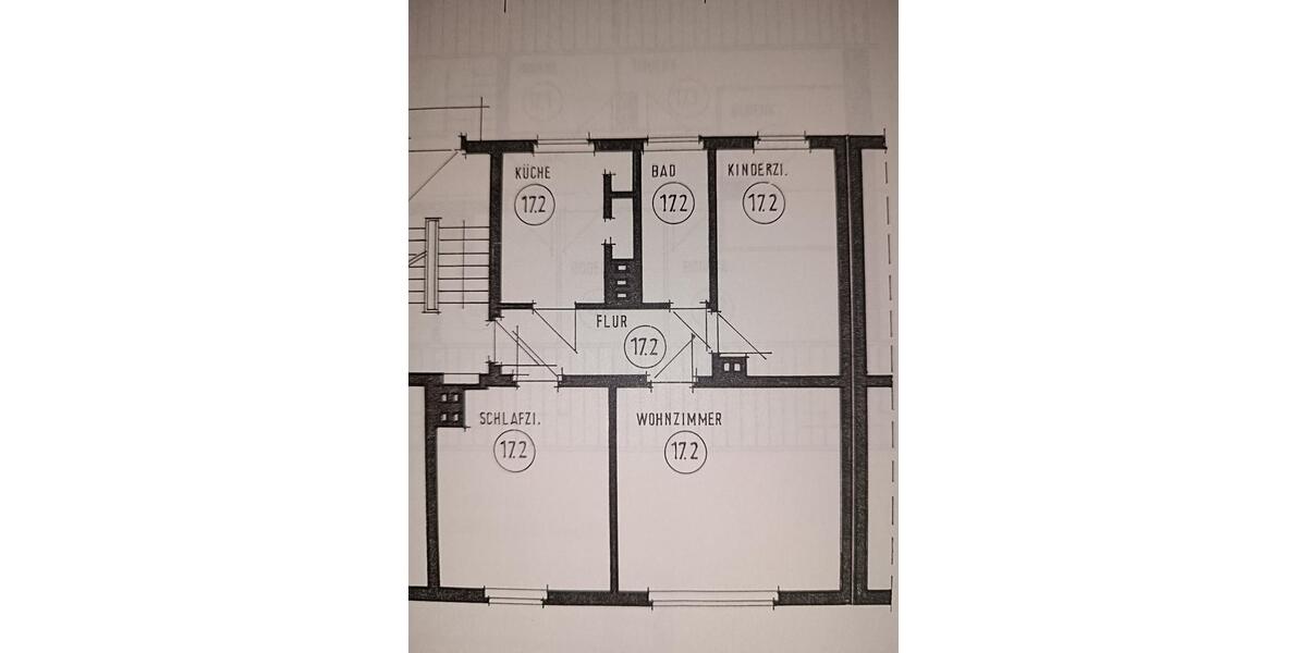 Hochparterre Torgau - 3 Zimmer, 64 m&sup2;, 58.000&euro; | Angebot:27216301