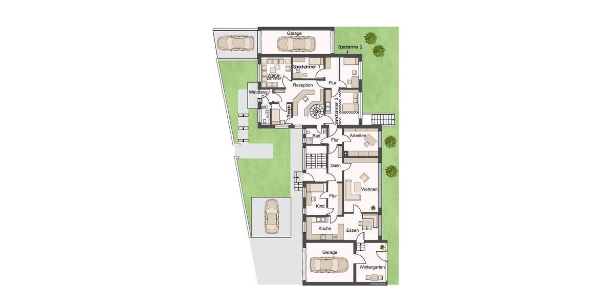 Viele Optionen, mit 2 Häusern! 1 zimmer