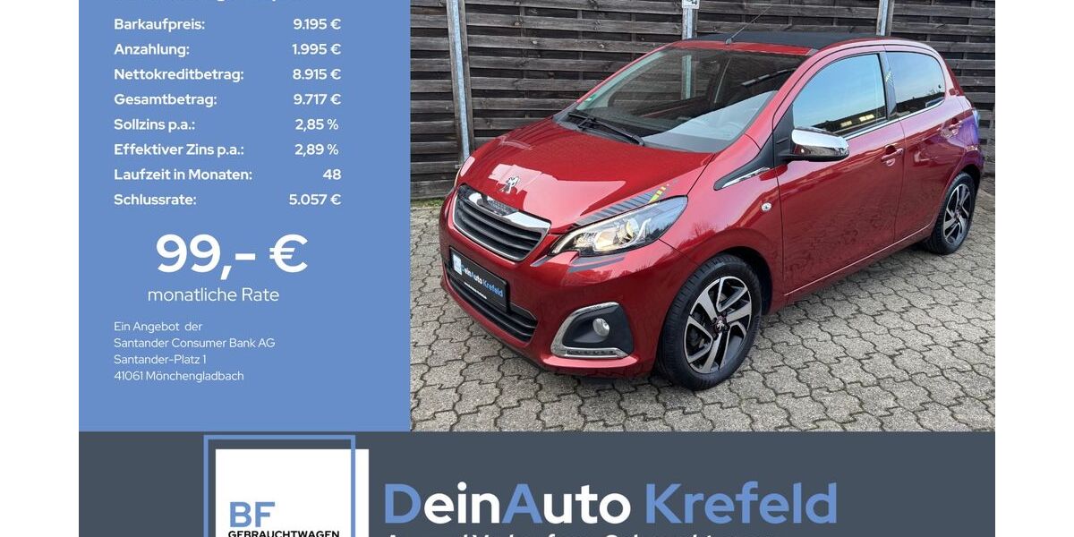 Peugeot 108 65.395 km 9.195 &euro; Krefeld 47839