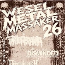 Wesel Metal Massaker 05.12.2026 Krachgarten