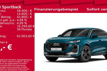 Audi Q3 6.001 km 57.700 &euro; Berlin 12489