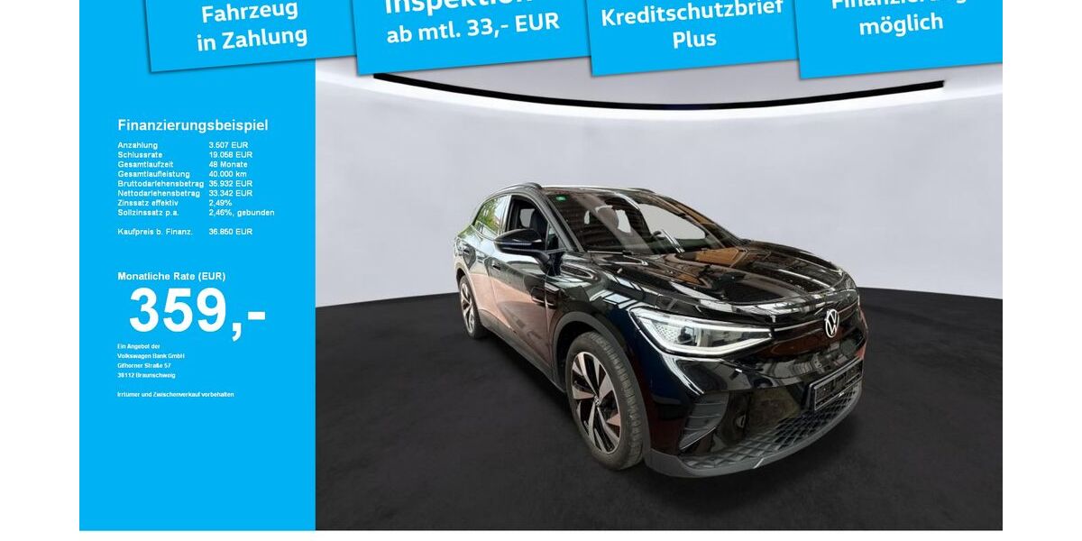 VW ID.4 45.100 km 36.850 &euro; Wangen im Allgäu 88239