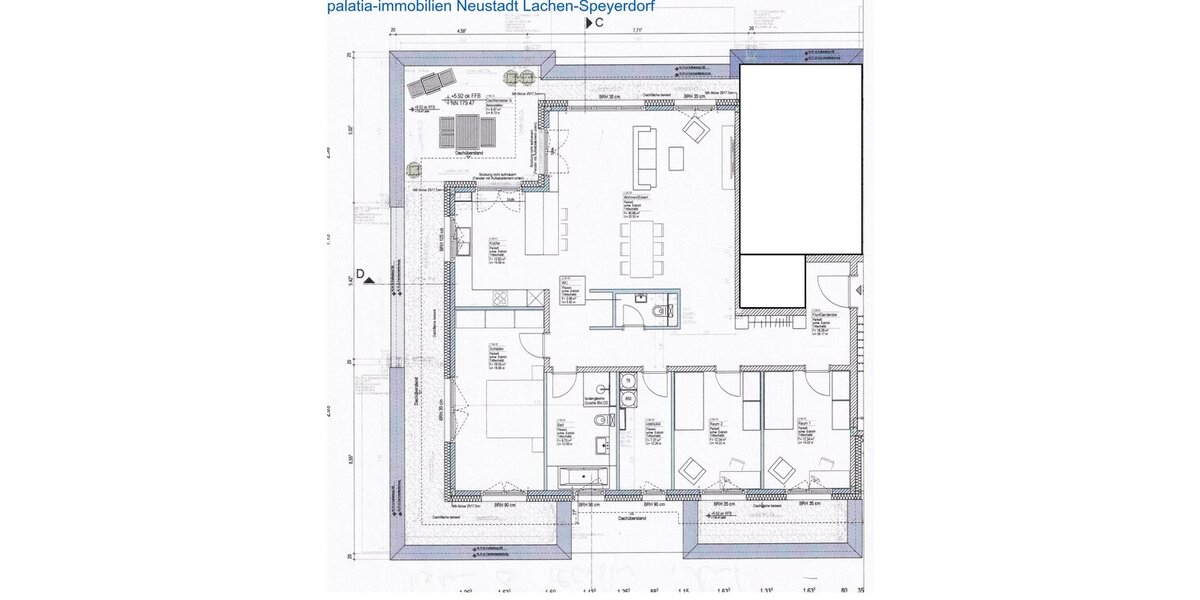 Eine traumhafte, lichtdurchflutete Penthouse-Wohnung mitten in den Weinbergen. - Einfamilienhaus Neustadt an der Weinstraße Hambach | Angebot:25449458