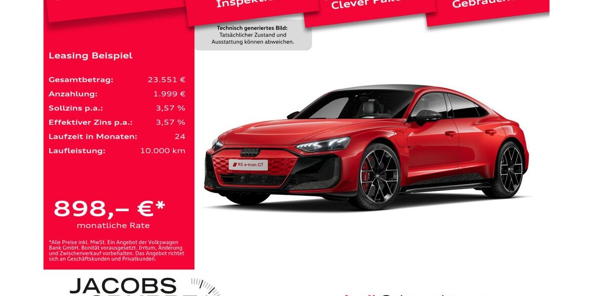 Audi RS e-tron GT 11.446 km 128.410 &euro; Mönchengladbach 41066