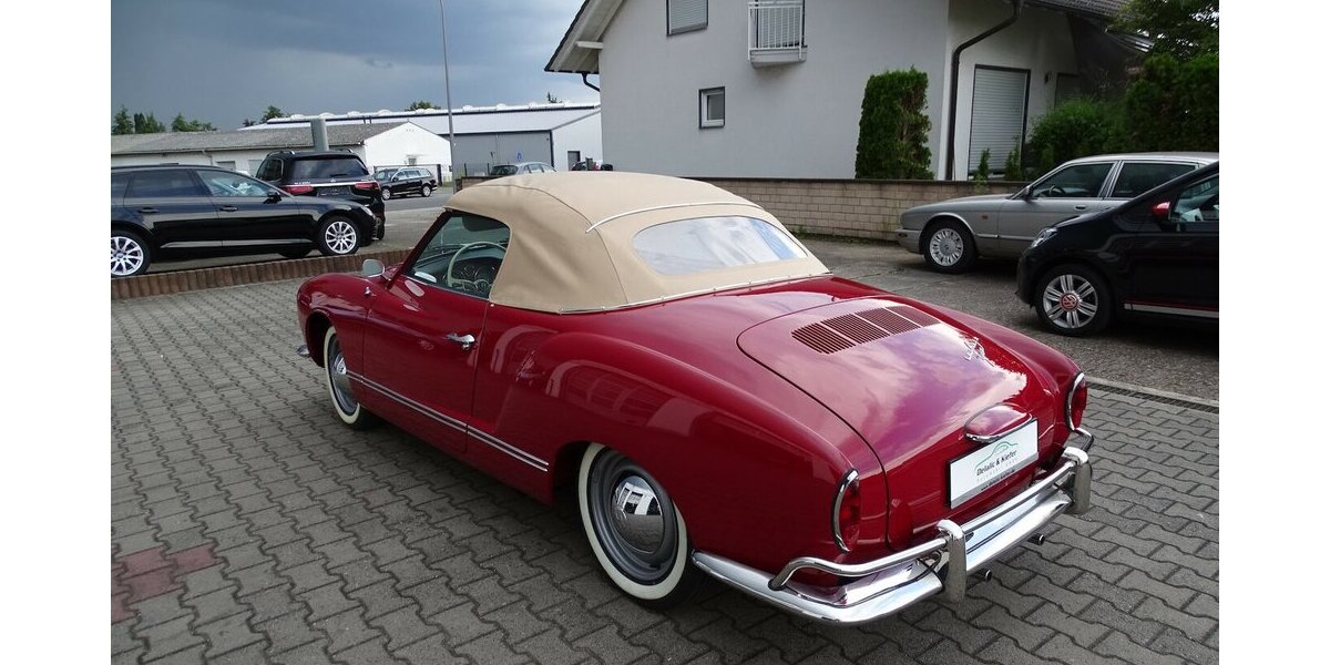 VW Karmann Ghia Cabrio vollständig restauriert 1.200 km 59.990 &euro; Rodgau 63110