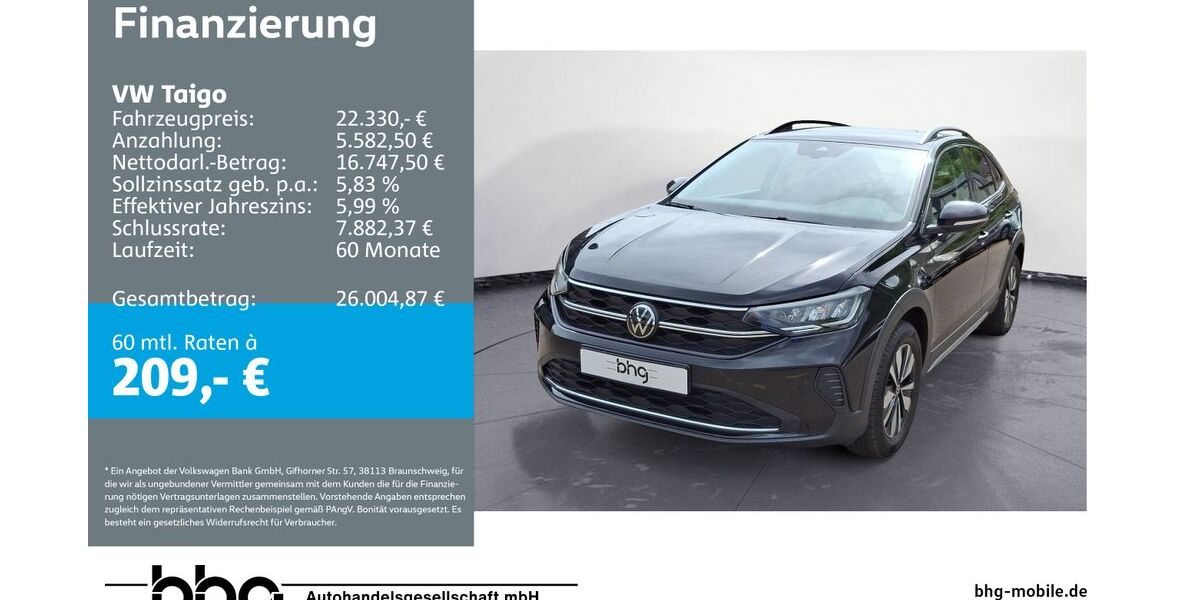 VW Taigo 17.486 km 22.330 &euro; Albstadt 72458