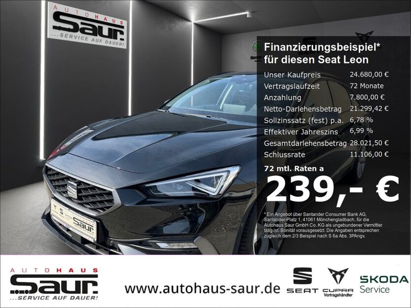 Seat Leon 36.450 km 24.380 € Ulm 89077