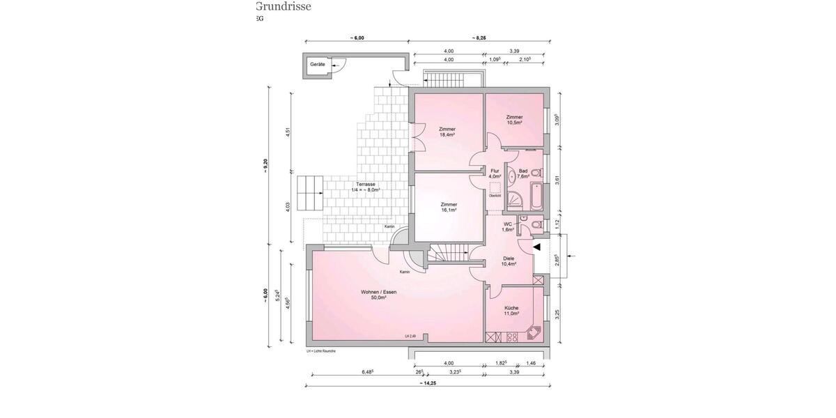 4 Zimmer Bungalow (Vollunterkellert) 4 zimmer