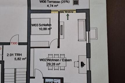 2-Zimmer-Wohnung mit Terrasse in Isny ab 01.12.2025 zu vermieten zimmer