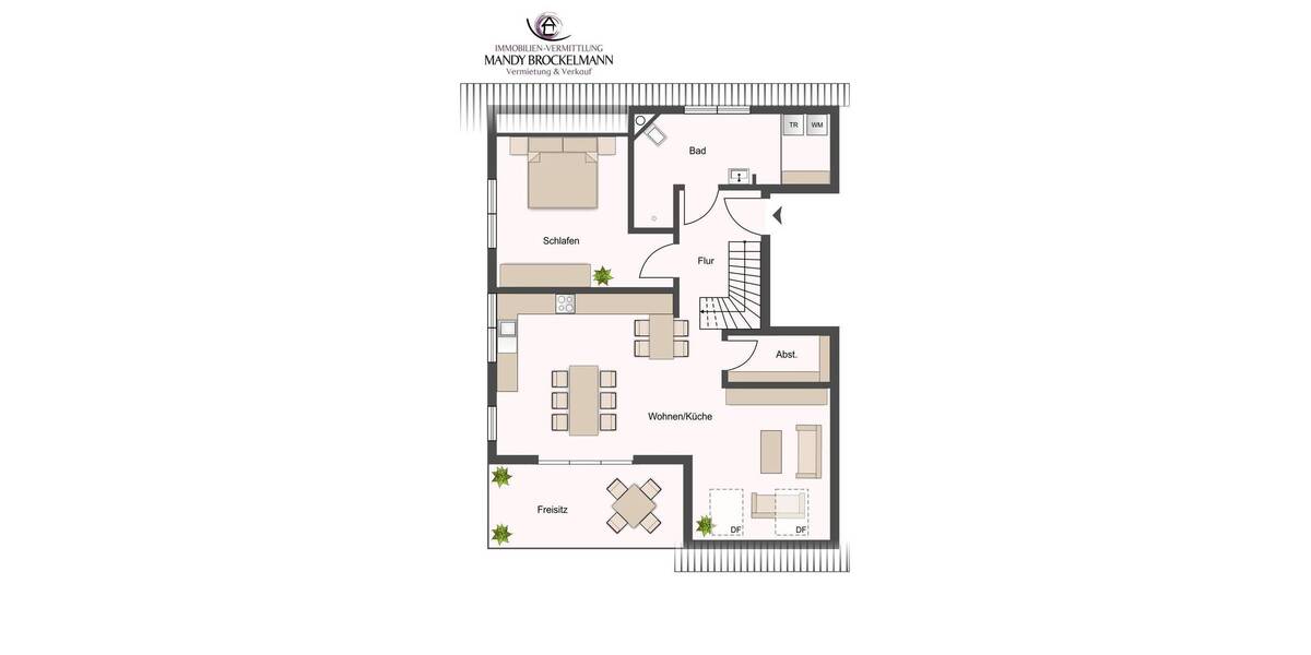 Etagenwohnung Hemmoor Warstade - 3 Zimmer, 96 m&sup2;, 1.055&euro; | Angebot:22774143