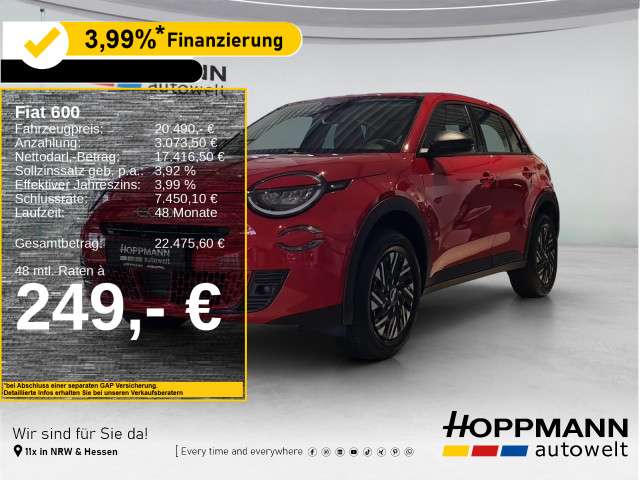 Fiat 600 1.500 km 20.490 &euro; Kreuztal 57223