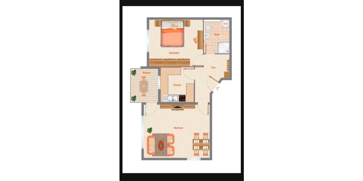 Etagenwohnung Sersheim - 2 Zimmer, 53 m&sup2;, 189.000&euro; | Angebot:26664768