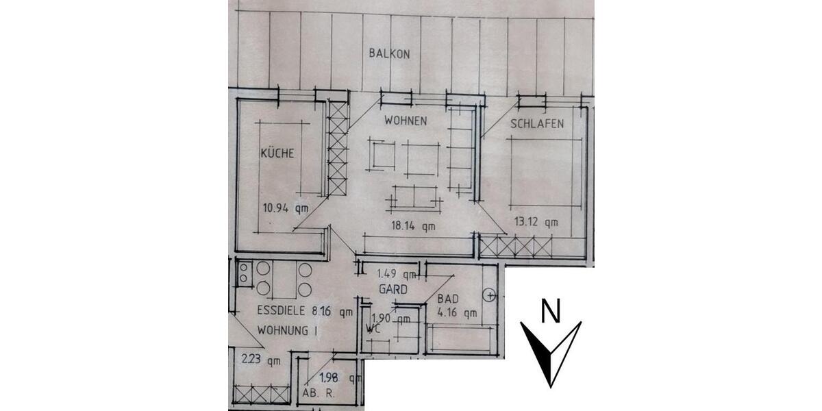 Etagenwohnung Markt Rettenbach - 2 Zimmer, 65 m&sup2;, 650&euro; | Angebot:26221932