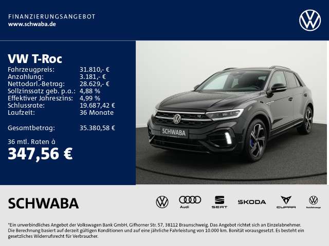 VW T-Roc 26.600 km 31.810 &euro; Gersthofen 86368