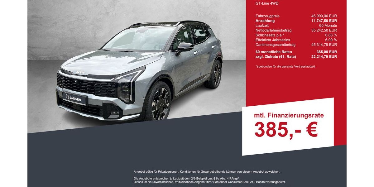 Kia Sportage 2.500 km 46.990 &euro; Lingen-Ems 49809