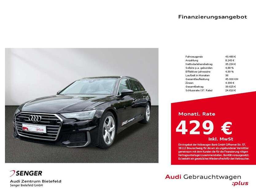 Audi A6 59.473 km 43.480 € Bielefeld 33609