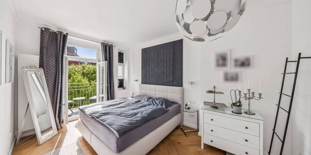 Etagenwohnung München Neuhausen-Nymphenburg - 4 Zimmer, 118 m&sup2;, 1.595.000&euro; | Angebot:26694500