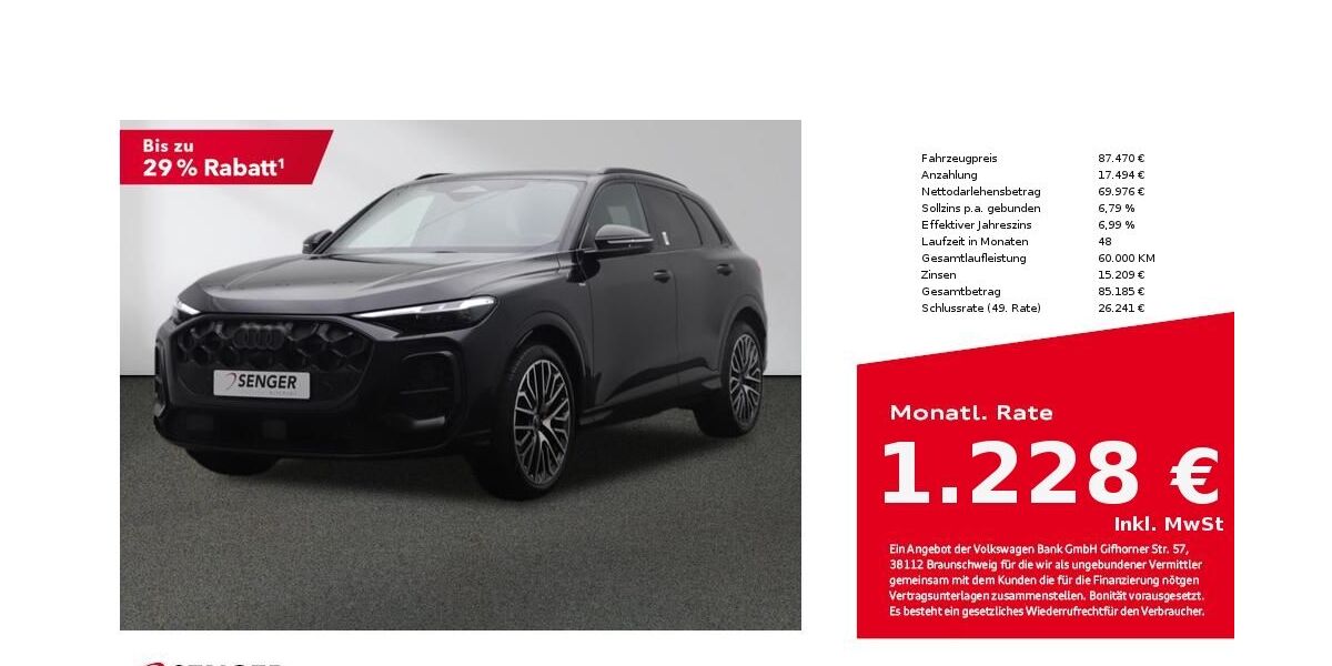 Audi Q5 6.900 km 87.470 &euro; Lingen 49809