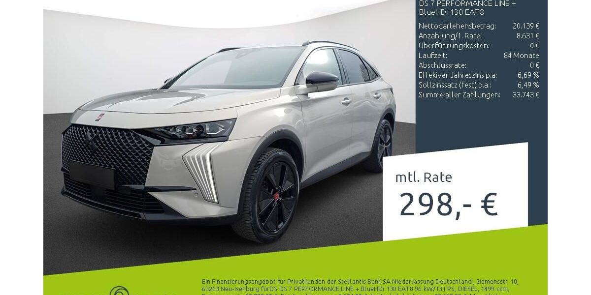 DS Automobiles DS7 (Crossback) 42.701 km 29.289 &euro; Ahaus 48683