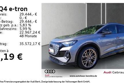 Audi Q4 e-tron 37.219 km 27.199 &euro; Berlin 13581