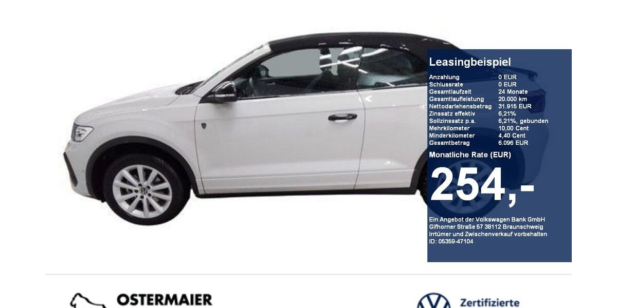 VW T-Roc 6.775 km 32.130 &euro; Vilsbiburg 84137