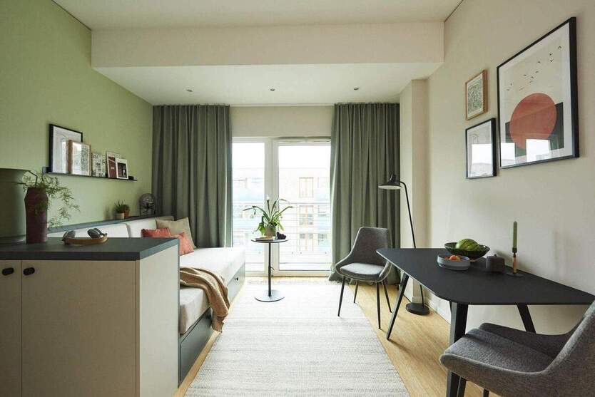 Wunderschönes 1-Zimmer-Apartment in Berlin - perfekt für Berufstätige, Studierende & Expats 1 zimmer