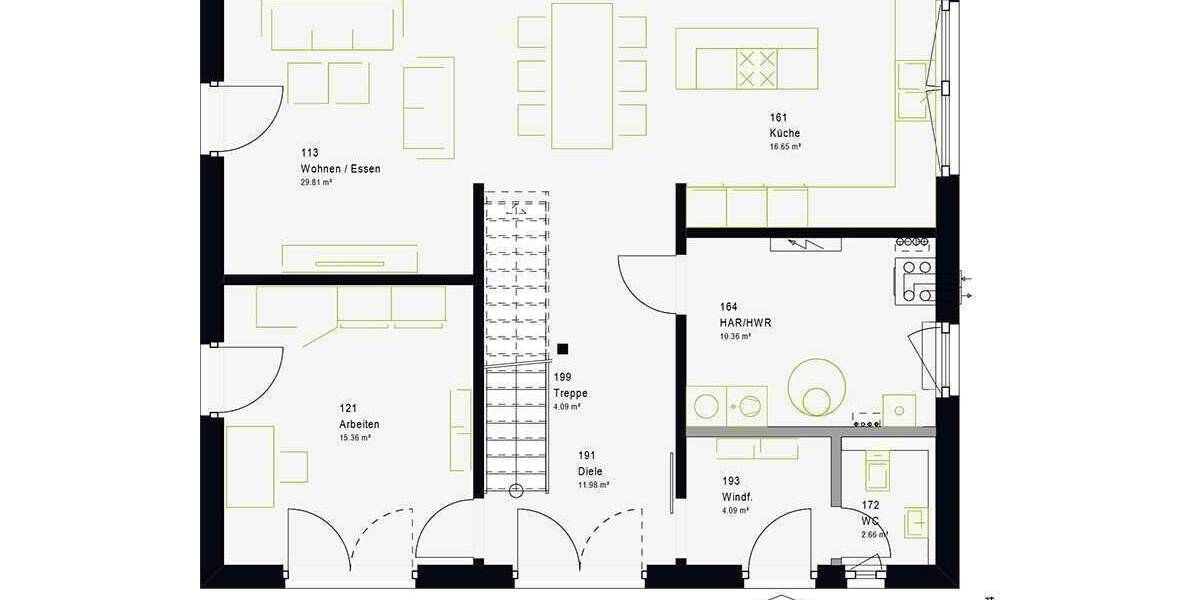 Einfamilienhaus Neukloster - 5 Zimmer, 182 m&sup2;, 455.000&euro; | Angebot:25666405