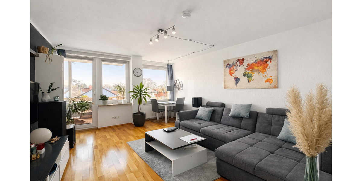 WINDISCH - Gut geschnittene 3-Zimmer-Wohnung mit zwei Balkonen in Puchheim - Etagenwohnung Puchheim | Angebot:25539376