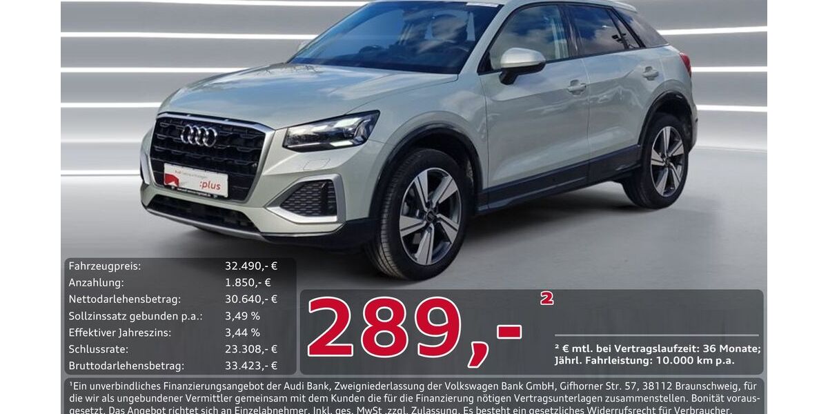 Audi Q2 9.375 km 30.980 &euro; Ingolstadt 85057