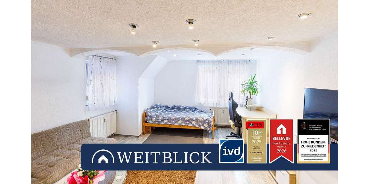 Etagenwohnung Vaihingen an der Enz - 3 Zimmer, 91 m&sup2;, 240.000&euro; | Angebot:26341074