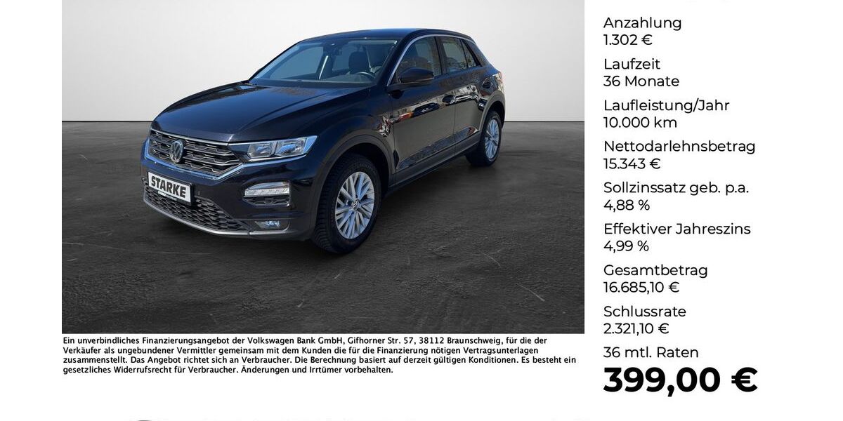 VW T-Roc 86.324 km 16.645 &euro; Osnabrück 49078