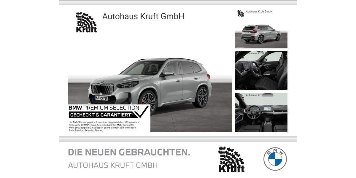 BMW iX1 6.656 km 53.888 &euro; Oberhausen 46117