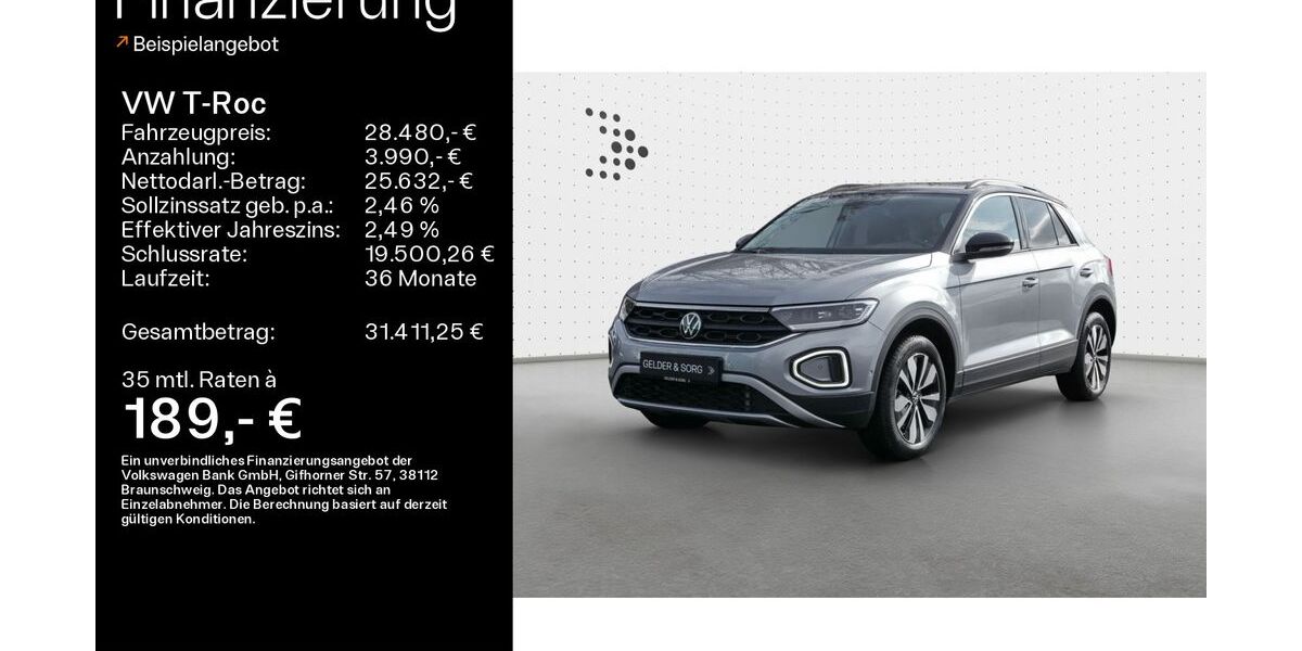 VW T-Roc 25.199 km 27.990 &euro; Schweinfurt 97424