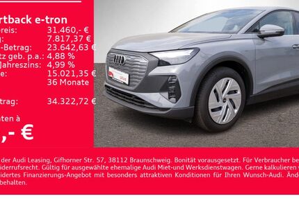 Audi Q4 e-tron 30.600 km 29.990 € Heilbronn 74074