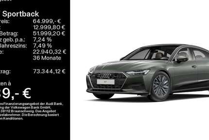Audi A7 11.100 km 64.999 &euro; Mühlheim a. Main 63165
