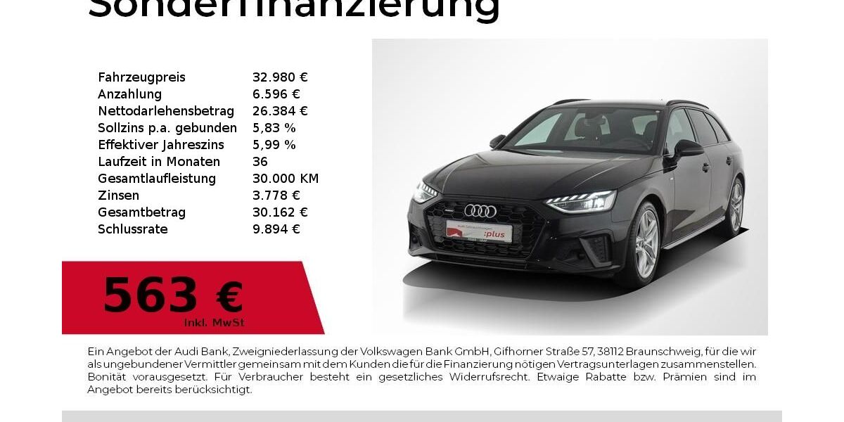 Audi A4 99.999 km 32.980 &euro; Nürnberg 90441