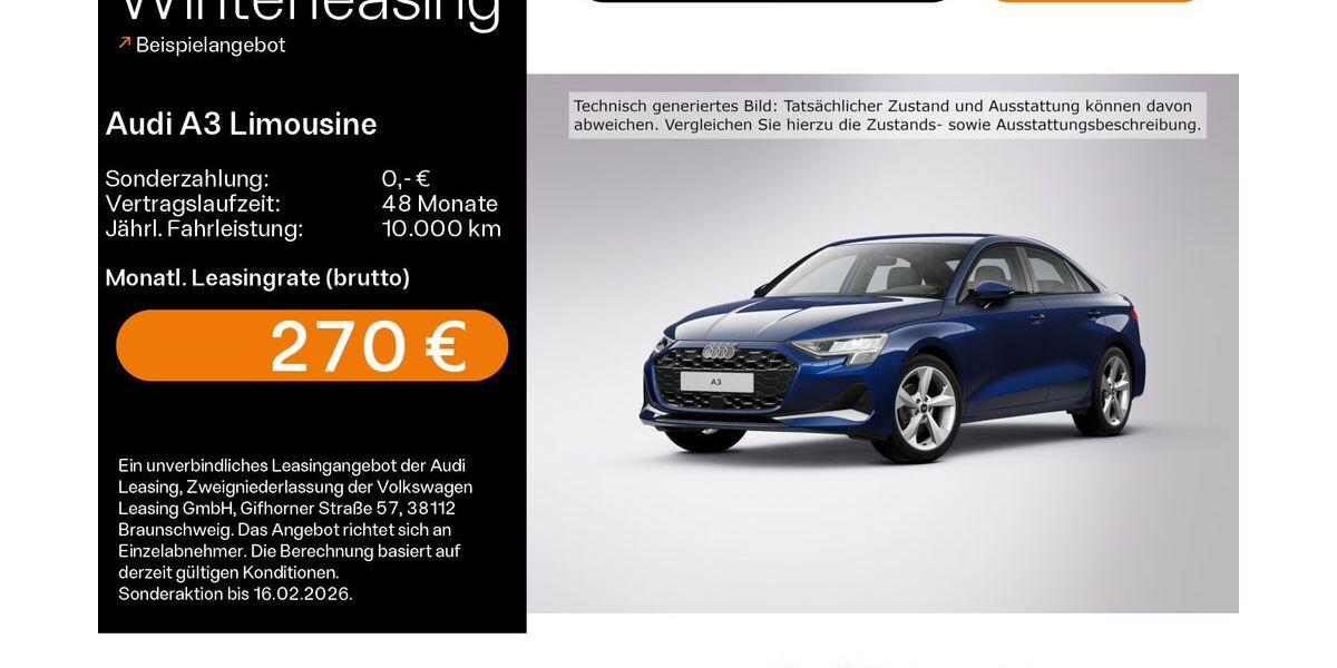 Audi A3 26.115 km 30.980 &euro; Coburg 96450