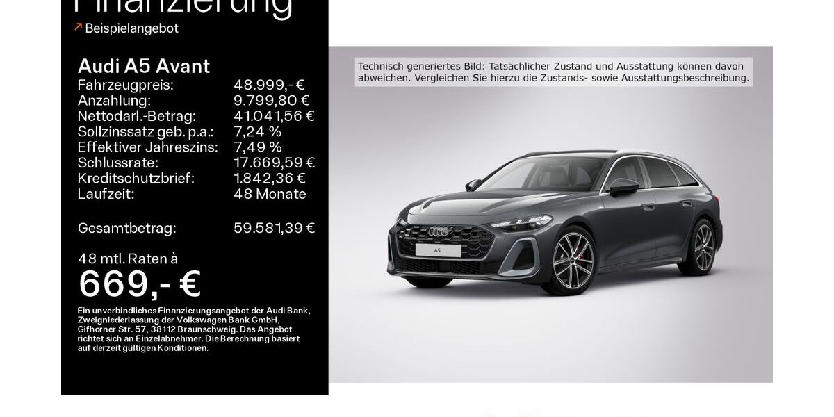 Audi A5 3.100 km 48.999 &euro; Büdingen-Düdelsheim 63654